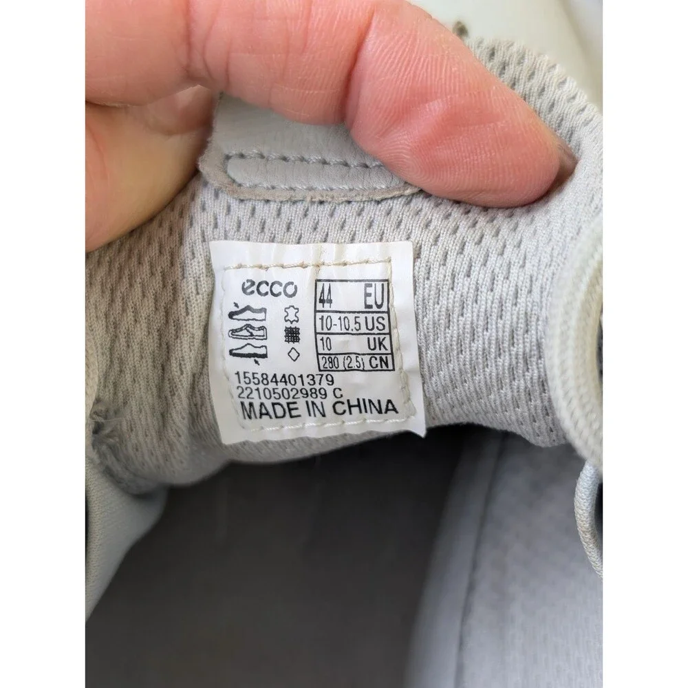 ECCO Golf Biom Hybrid 3 Shoes Concrete Grey Men's EU 44 US 10-10.5 Extra Width